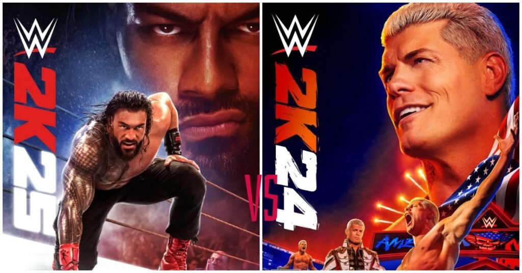 wwe2k25 vs wwe 2k24