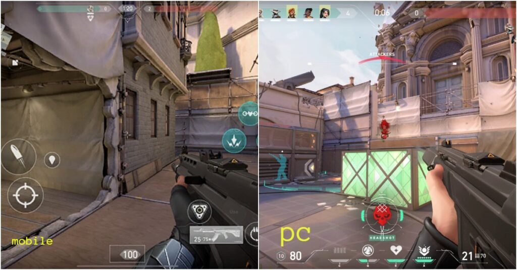 valorant mobile vs Valorant PC